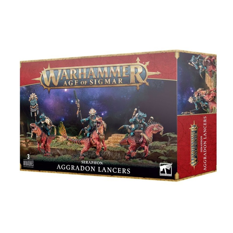 Age of Sigmar Seraphon: Aggradon Lancers AoS SPN Aggradon Lancers
