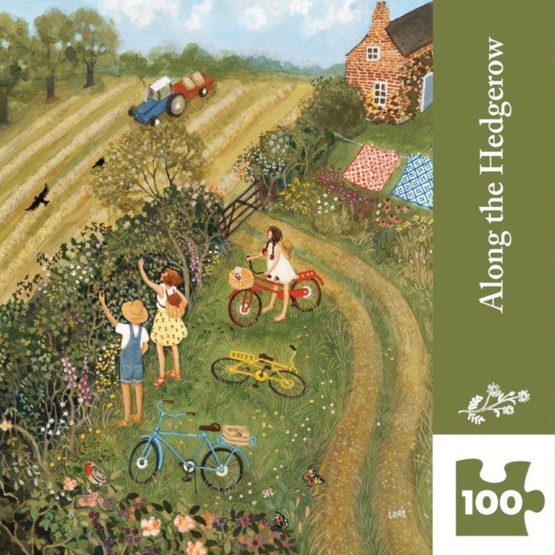 Along The Hedgerow 100 Piece Mini Puzzle