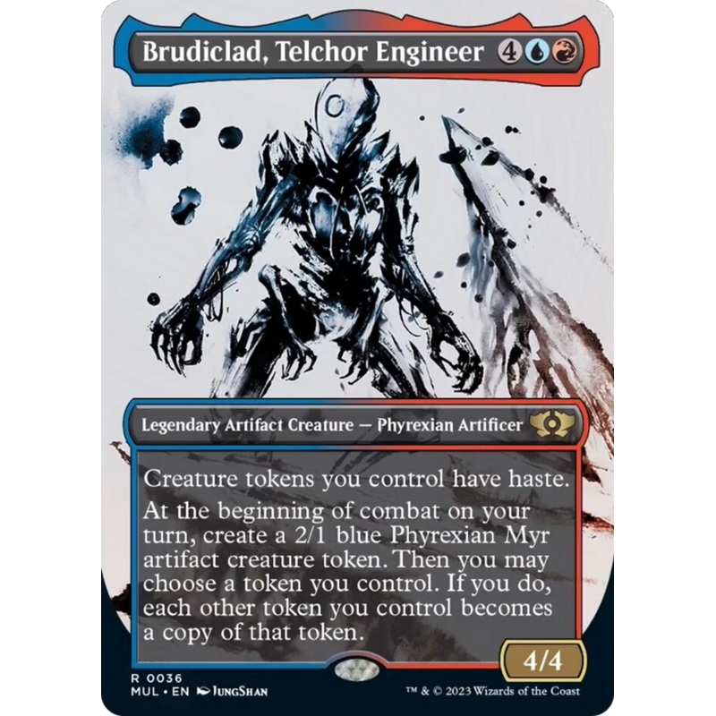 Brudiclad, Telchor Engineer (MUL-036) – Multiverse Legends: (Showcase) (Borderless) [Rare]