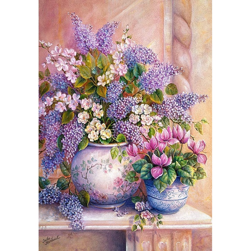 Castorland – Lilac Flowers Jigsaw Puzzle (1500 Pieces)