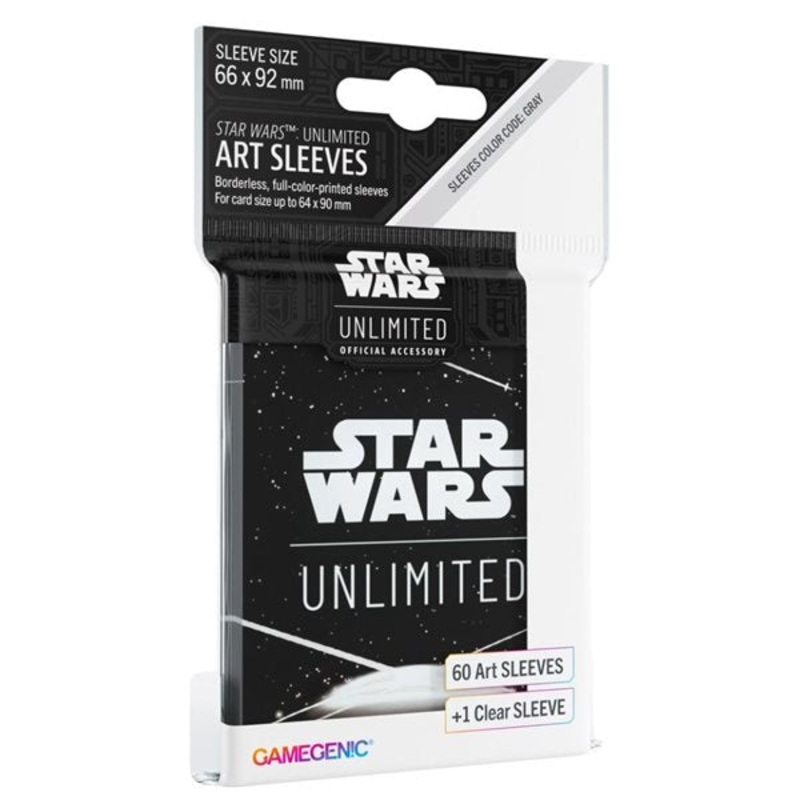 Gamegenic – Star Wars: Unlimited Art Sleeves: Card Back White