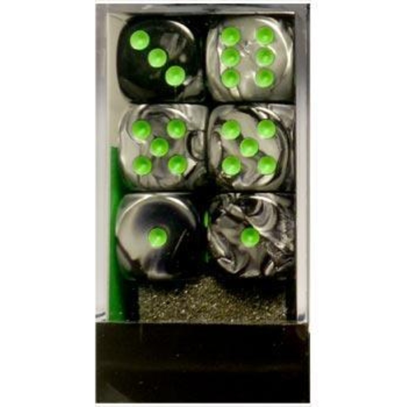 Gemini: Black/Grey Green 16mm D6 (12)