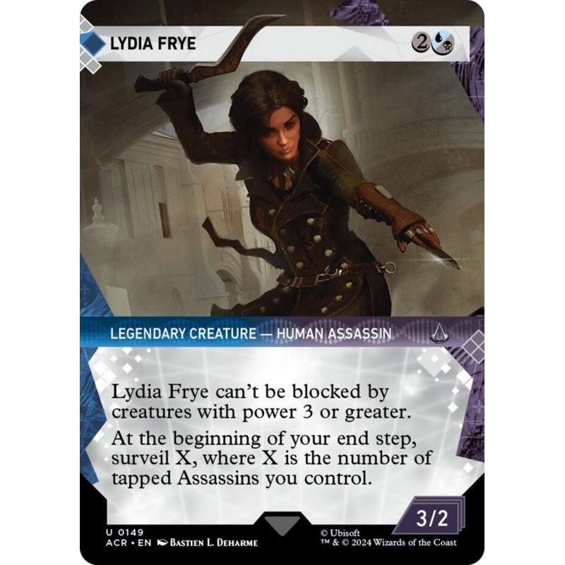 Lydia Frye (ACR-149) – Assassin’s Creed: (Showcase) (Borderless) [Uncommon]