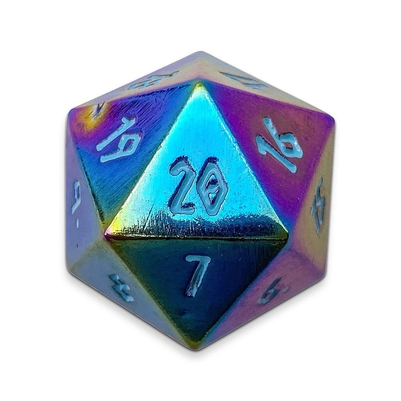 Norse Foundry Metal Countdown D20 Queens Treasure