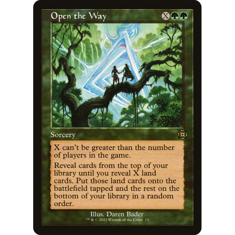 Open the Way (MAT-073) – March of the Machine: The Aftermath: (Showcase) [Rare]