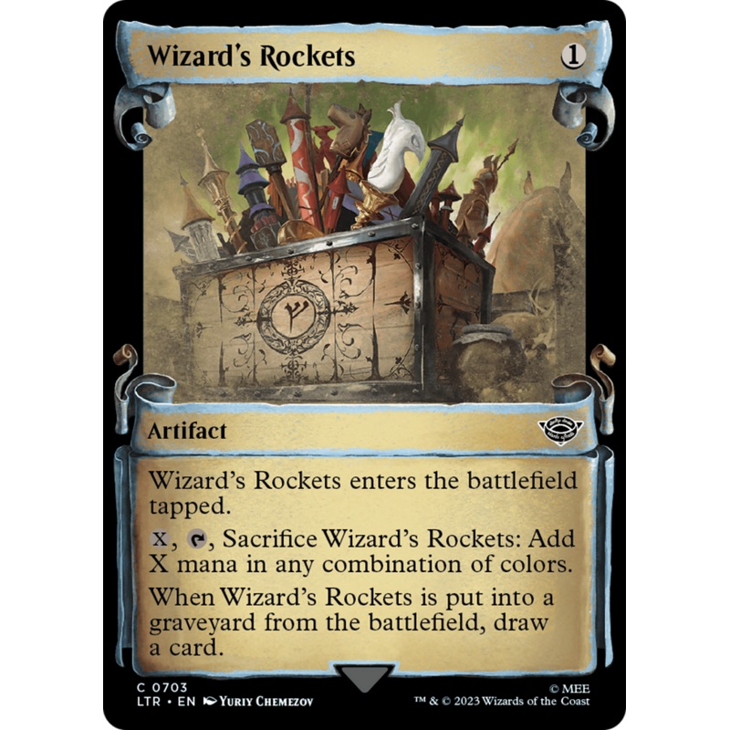Wizard’s Rockets (LTR-703) – The Lord of the Rings: Tales of Middle-earth: (Showcase) Scroll [Common]