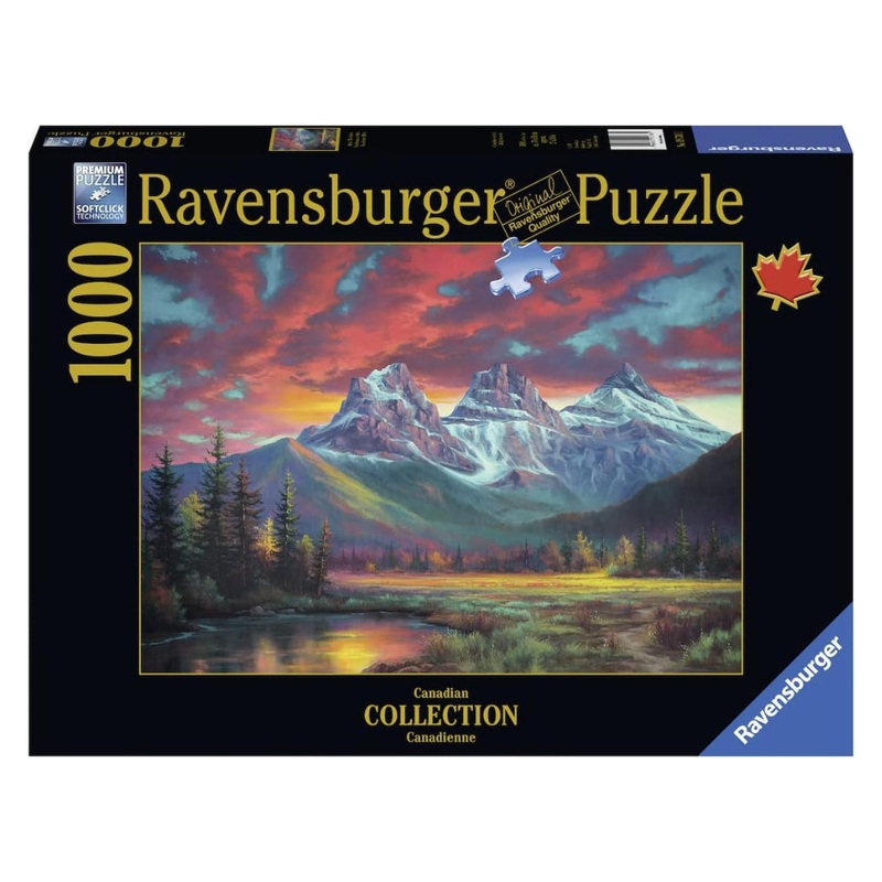 Alberta’s Three Sisters 1000 Piece Puzzle
