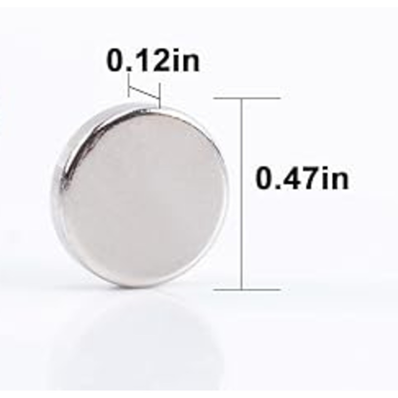 12MM x 3MM MAGNETS – 25 QTY