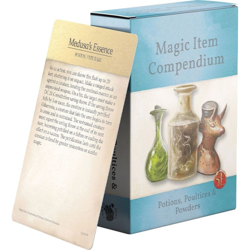 The Ultimate Guide to Alchemy, Crafting, and Enchanting: Magic Item Compendium Deck – Potions