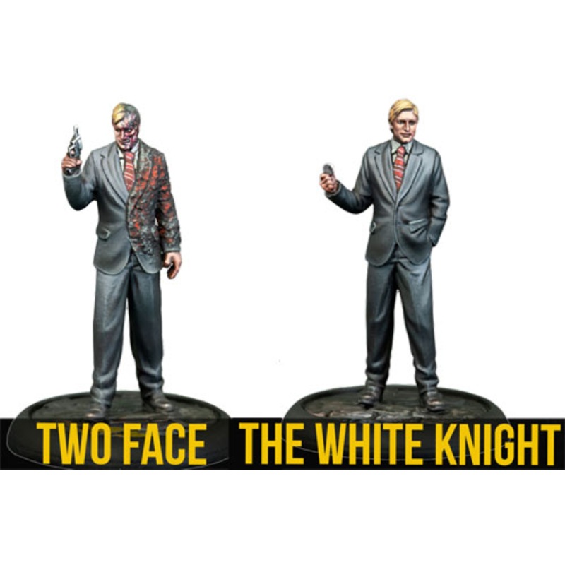 Batman Miniatures Game: The White Knight & Two-Face (2) (Last Chance)