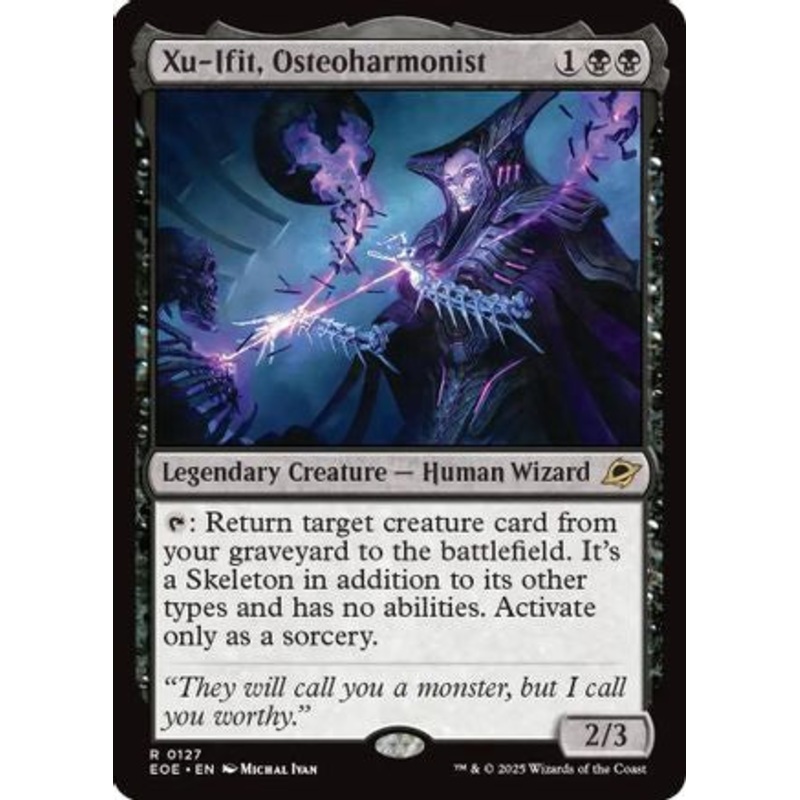 Xu-Ifit, Osteoharmonist (EOE-127) – Edge of Eternities Foil [Rare] Near Mint
