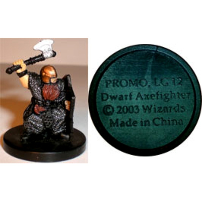 Harbinger – Dwarf Axefighter (Promo) (Clearance)