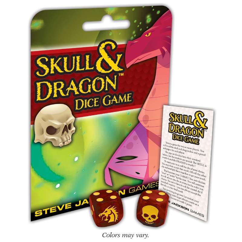 Skull & Dragon Dice Game Skull & Dragon Dice Game