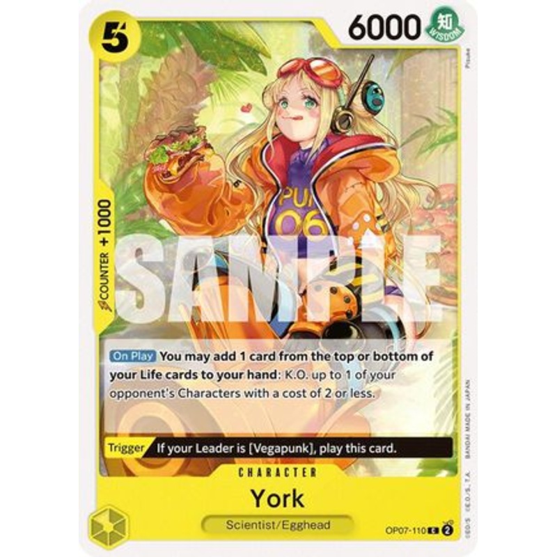 York (OP07-110) – 500 Years in the Future  [Common]