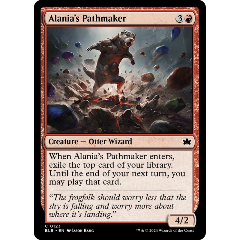 Alania’s Pathmaker (BLB-123) – Bloomburrow [Common]