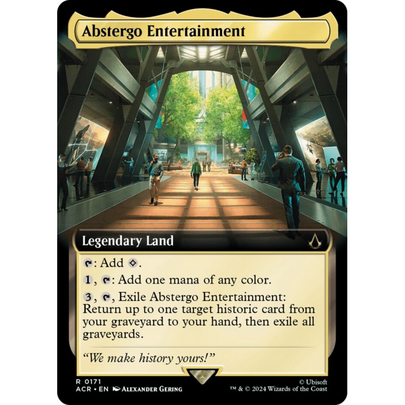 Abstergo Entertainment (ACR-171) – Assassin’s Creed: (Extended Art) [Rare]