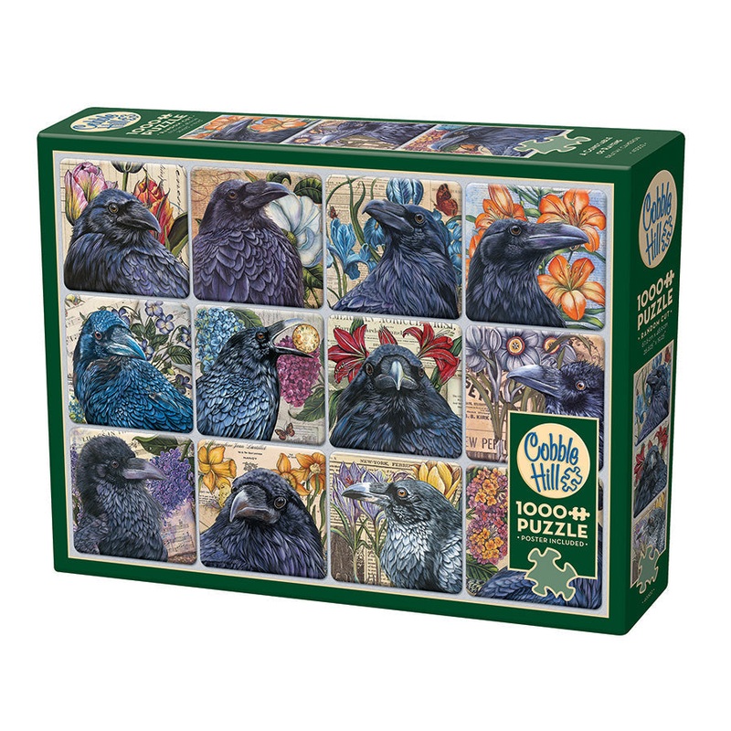 A Constable of Ravens 1000 Piece Jigsaw Puzzle by Cobble Hill