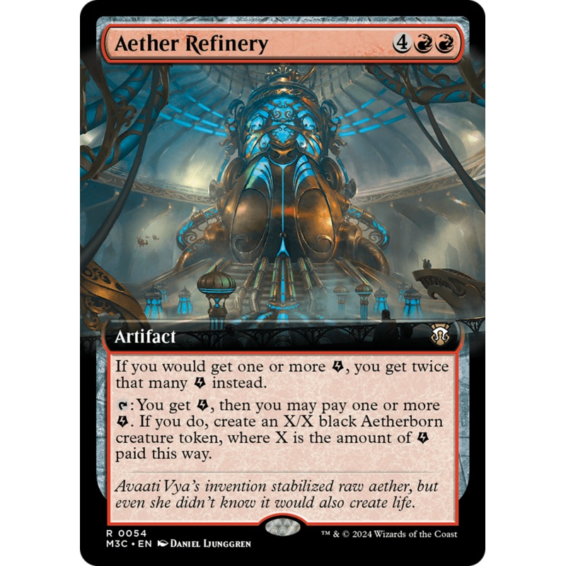 Aether Refinery (M3C-054) – Modern Horizons 3 Commander: (Extended Art) Foil [Rare]