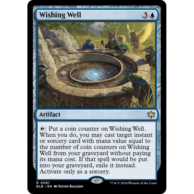 Wishing Well (BLB-081) – Bloomburrow [Rare]