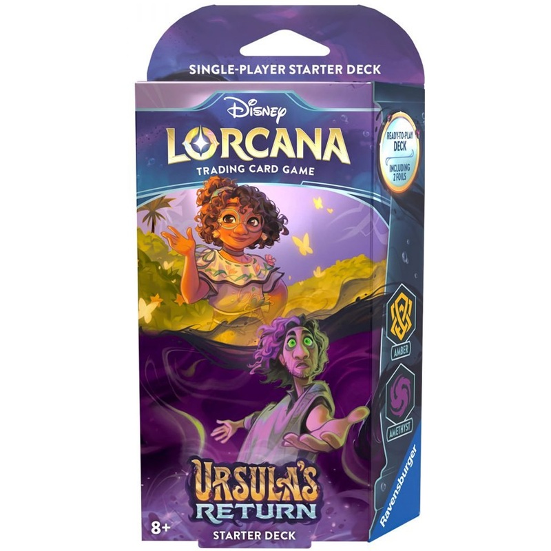 Lorcana TCG: Ursula’s Return – Starter Deck – Amber & Amethyst