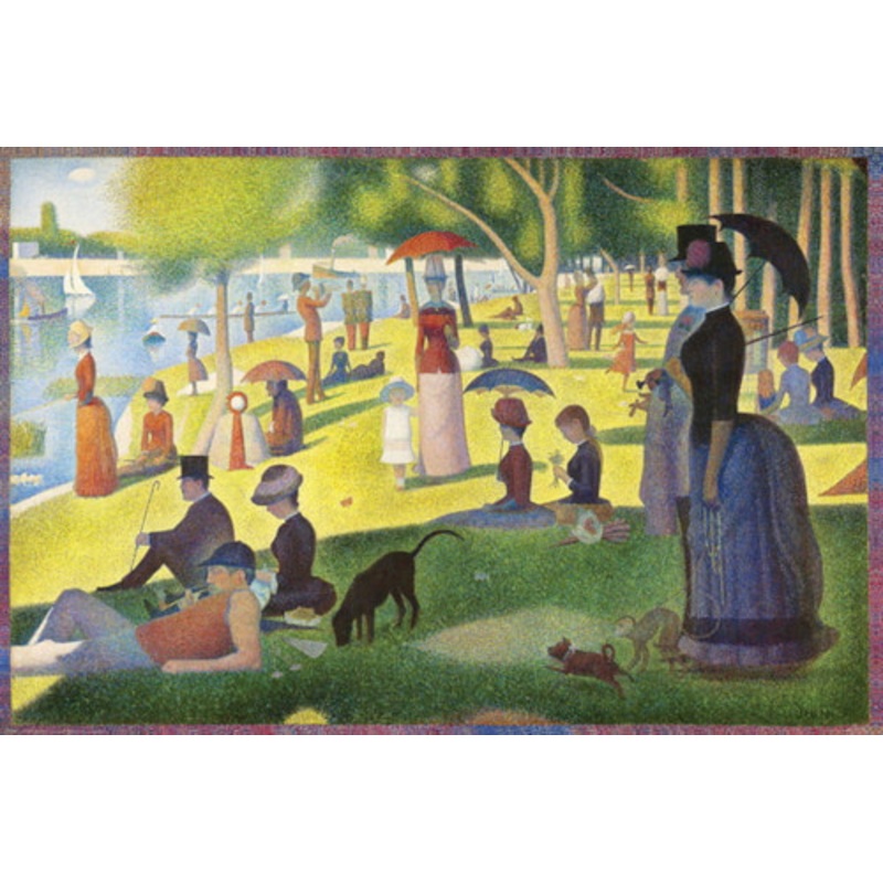 A Sunday on La Grande Jatte, Seurat 1000