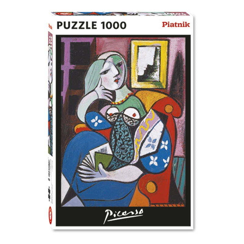 Woman with a Book (Picasso) 1000 Piece Jigsaw Puzzle by Piatnik