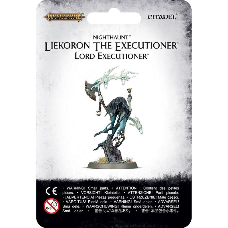 Age of Sigmar Nighthaunt: Liekoron the Executioner (Lord Executioner) AoS NHT Liekoron