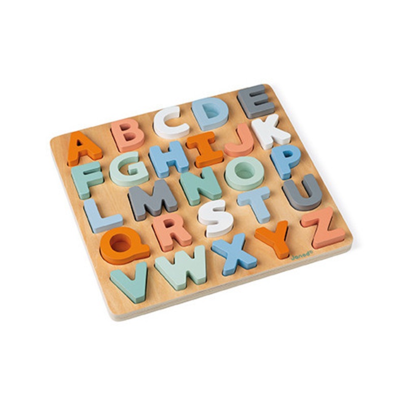 Alphabet Puzzle with Blackboard