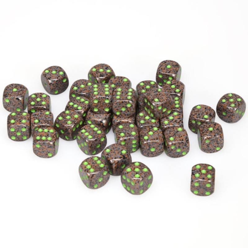 Speckled Earth Six-Sided DiceSet of 36