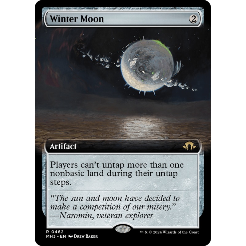 Winter Moon (MH3-462) – Modern Horizons 3: (Extended Art) Foil [Rare]
