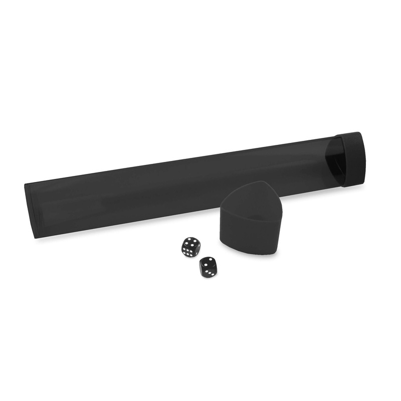 BCW Playmat Tube with Dice Cap – Smoke Tube Smoke Dice Cap