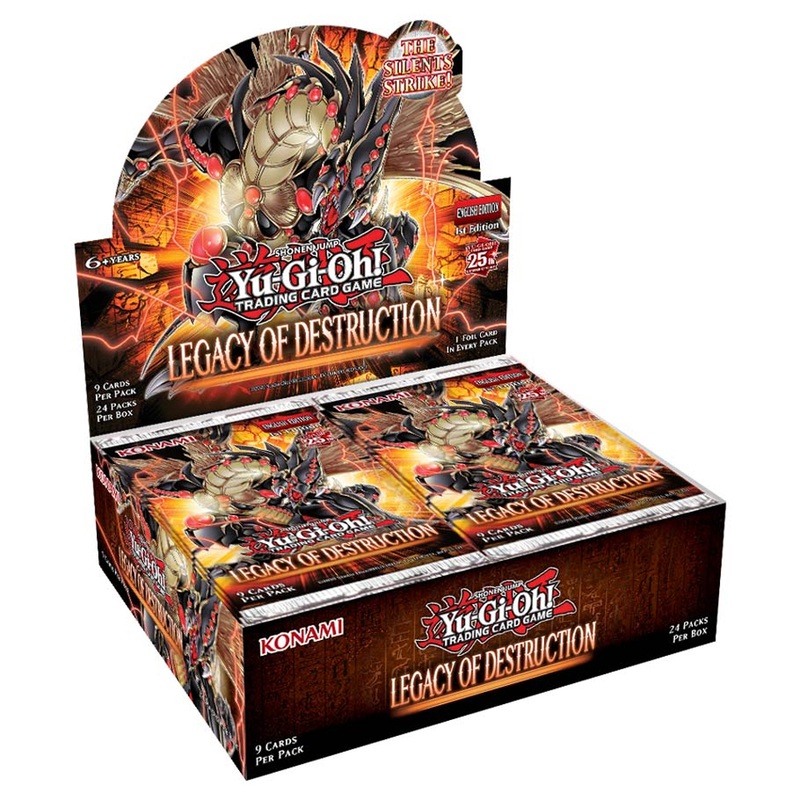 Yu-Gi-Oh TCG: Legacy of Destruction – Booster Box (24) (Clearance)