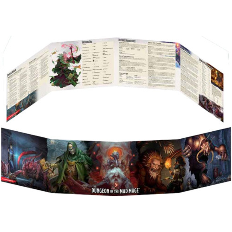 D&D 5E RPG: Waterdeep – Dungeon of the Mad Mage DM Screen