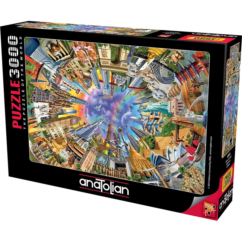 Anatolian – 360 World by Adrian Chesterman Jigsaw Puzzle (3000 Pieces)