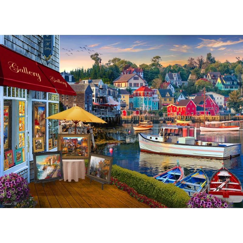 A Gallery on the Harbor 250 Pieces 16″ x 10.1″
