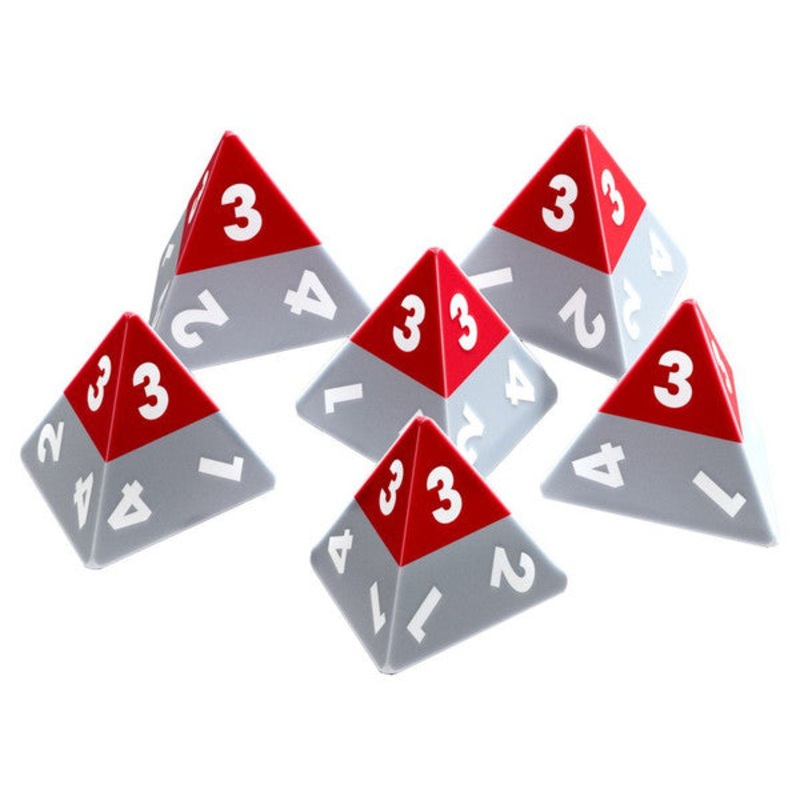 Triangle Agency 6d4 Dice Set Triangle Agency Dice