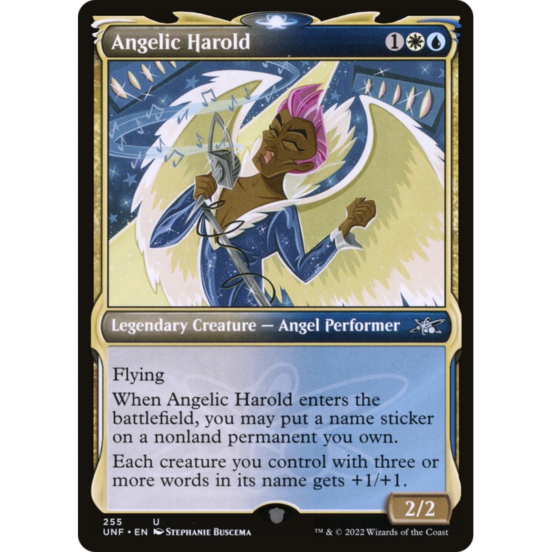 Angelic Harold (UNF-255) – Unfinity: (Showcase) [Uncommon]