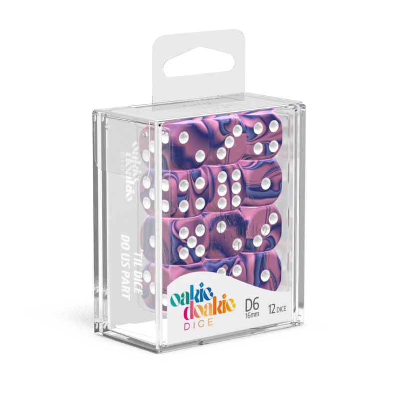 16mm D6 Set – GemiDice – Venus (12 dice)