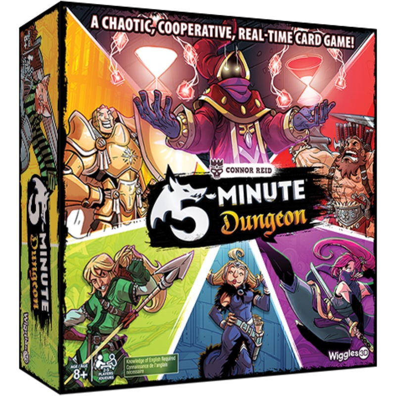 5 Minute Dungeon Board Game by Wiggles 3D