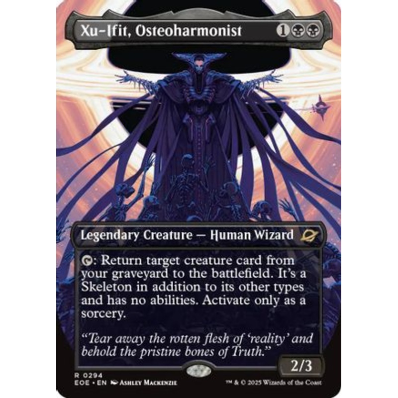 Xu-Ifit, Osteoharmonist (Borderless) (EOE-294) – Edge of Eternities Foil [Rare] Near Mint