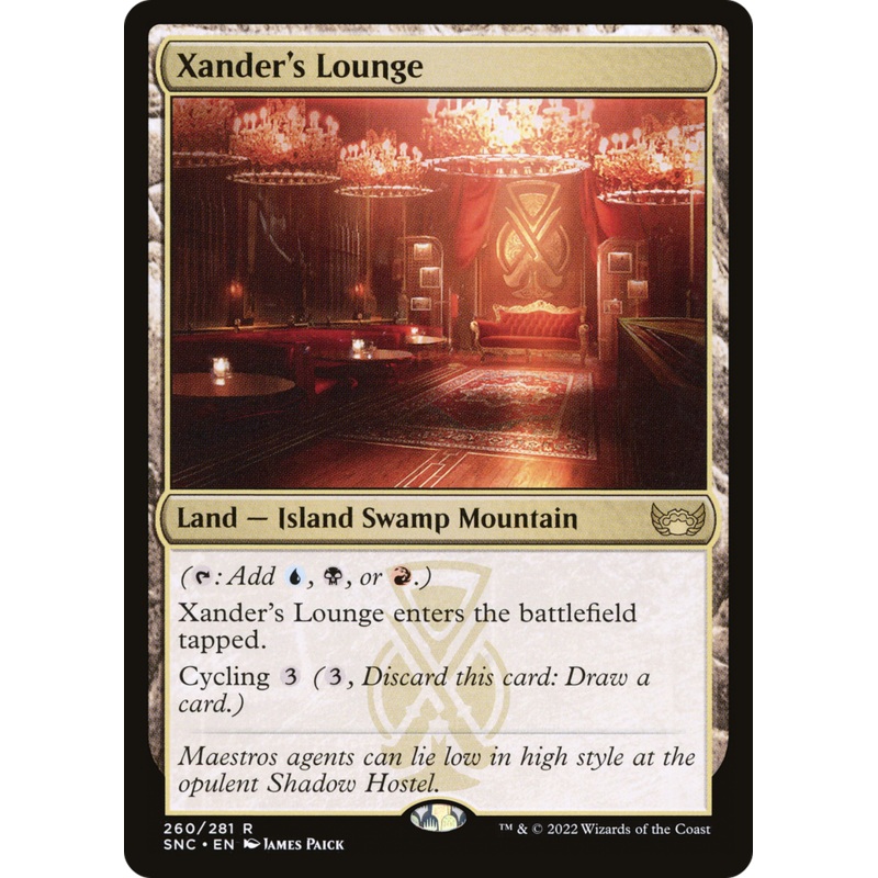 Xander’s Lounge (SNC-260) – Streets of New Capenna [Rare]