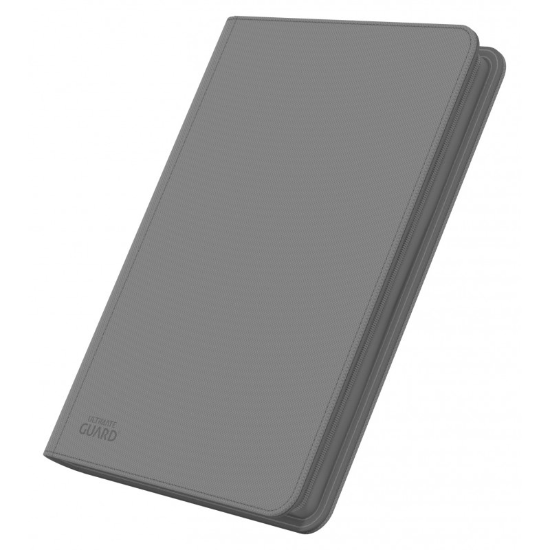 9-Pocket Zipfolio: XenoSkin – Grey