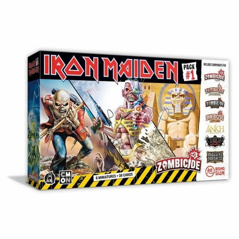 Zombicide 2nd Edition: Iron Maiden Pack 2 | Heavy Metal Survivors | Milsims Games