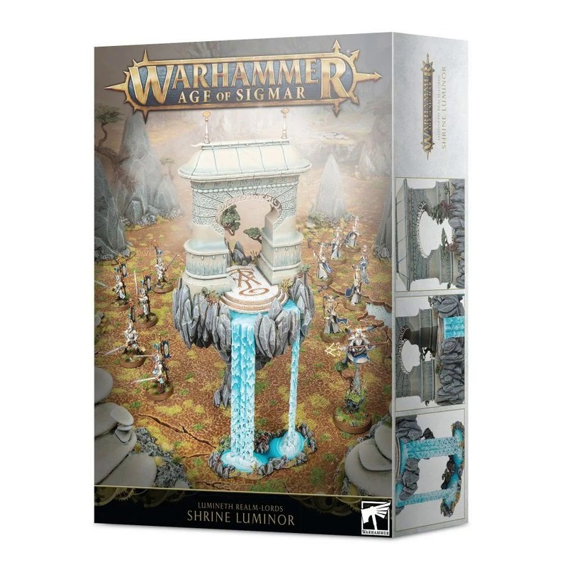 Age of Sigmar Lumineth Realm Lords Shrine Luminor AoS LRL Shrine Luminor