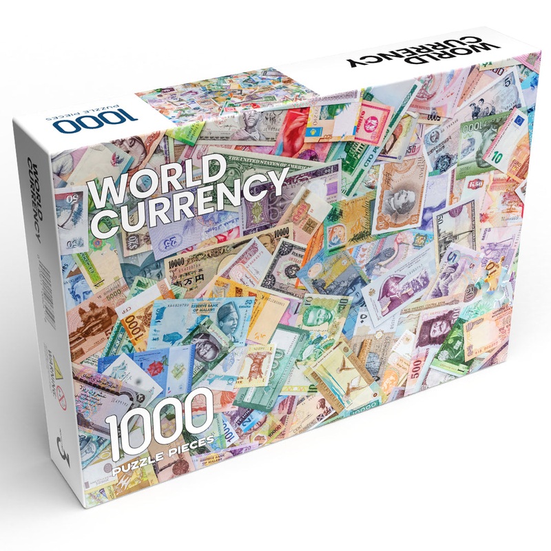 World Currency 1000 Piece Puzzle