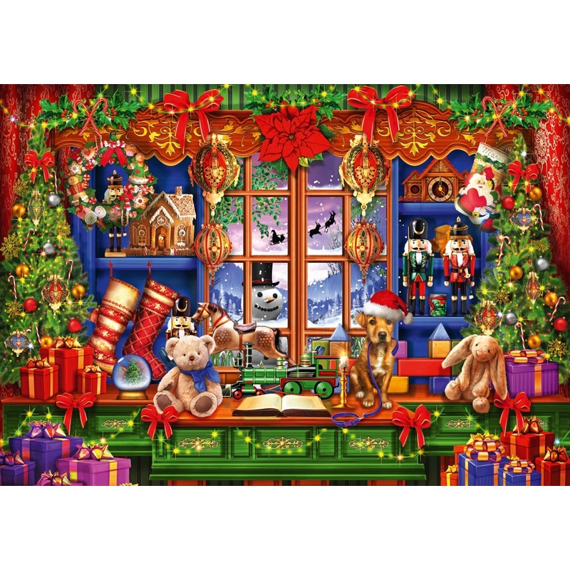 Ye Old Christmas Shoppe  1000 Piece Jigsaw Puzzle (Bluebird Puzzle)