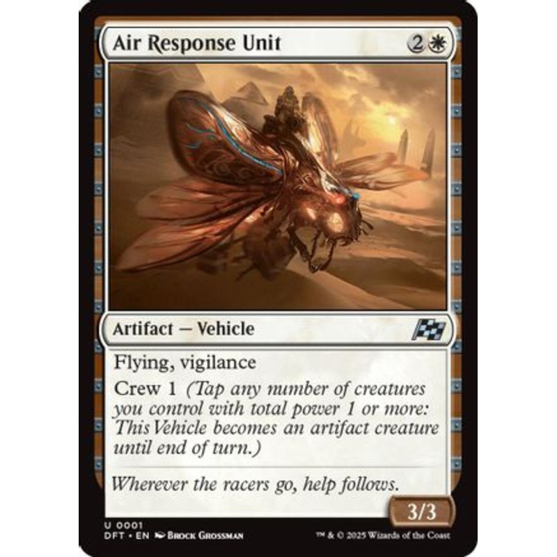 Air Response Unit (DFT-001) – Aetherdrift Foil [Uncommon]