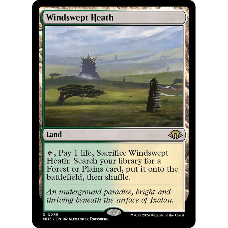 Windswept Heath (MH3-235) – Modern Horizons 3 [Rare]