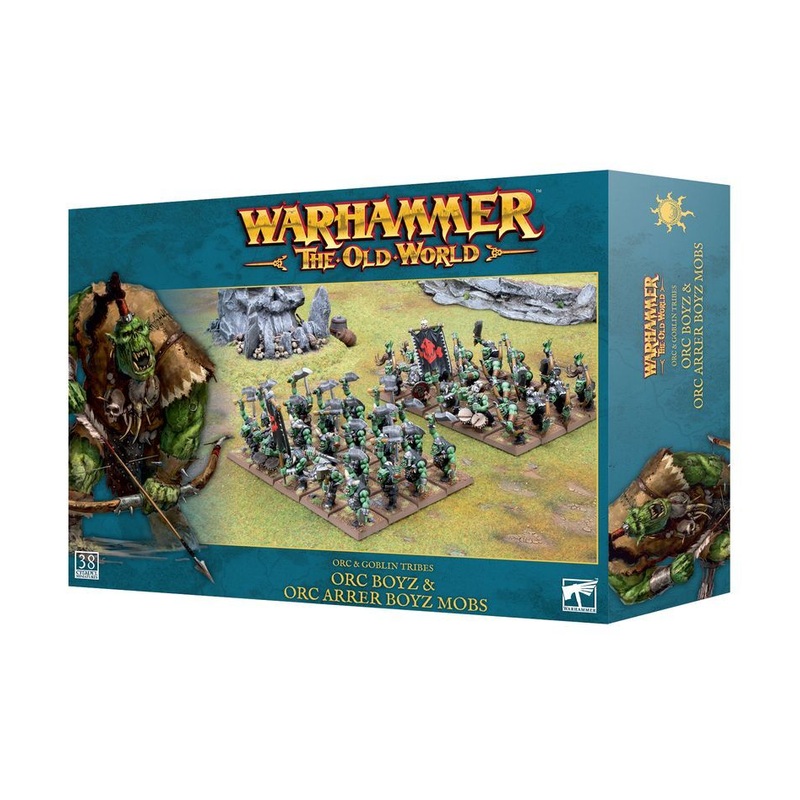 09-03 Orc & Goblin Tribes: Orc Boyz & Orc Arrer Boyz Mobs  Wargame Expansion  Milsims Games