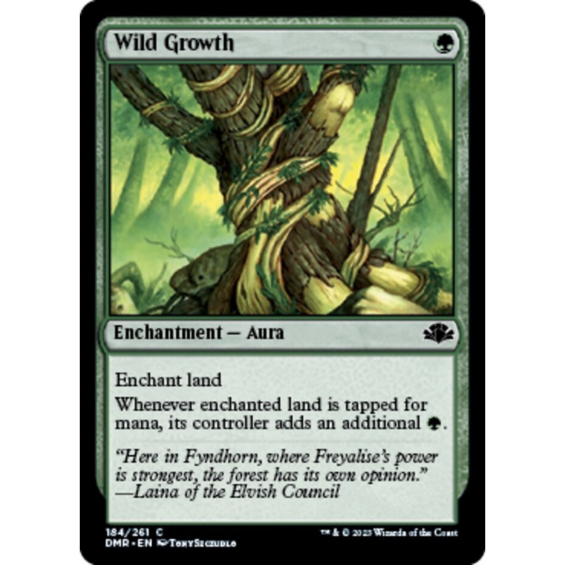 Wild Growth (DMR-184) – Dominaria Remastered [Common]